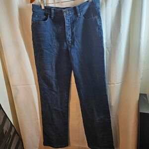 Lee At The Waist Jeans Dark Wash Denim Classic Fit Everyday‎ Wear